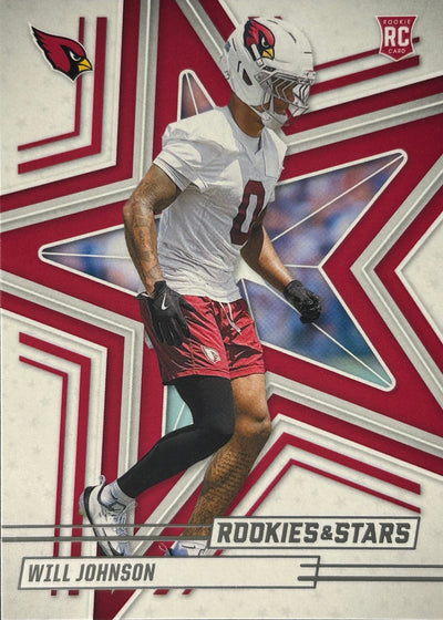 Will Johnson Rookies & Stars Cardinals