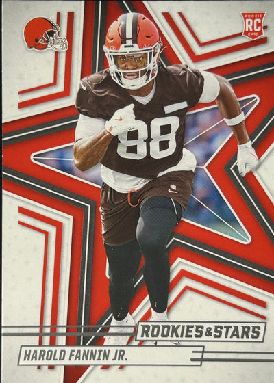 Harold Fannin Jr Rookies & Stars Browns Sports Card