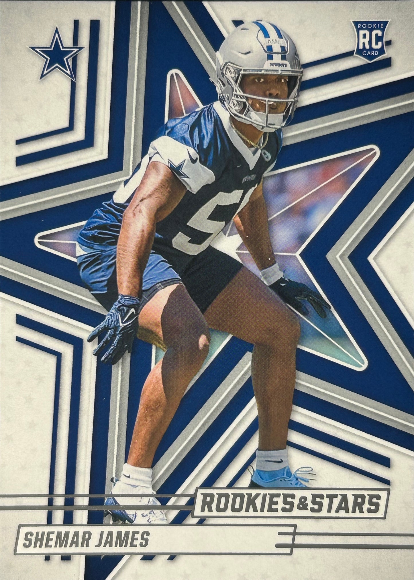 Shemar James Rookies & Stars Cowboys Sports Card