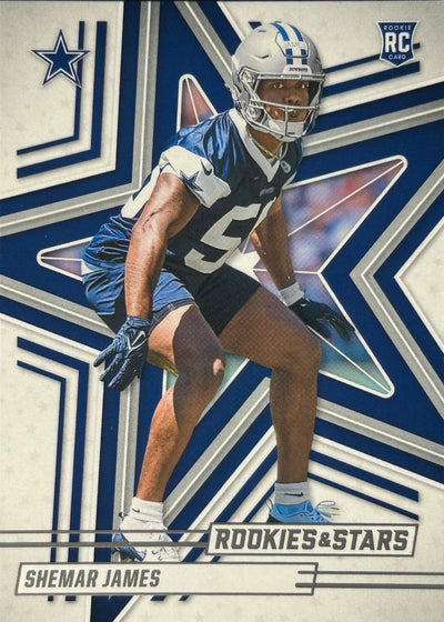 Shemar James Rookies & Stars Cowboys Sports Card