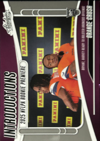 Pat Bryant RJ Harvey Orange Crush Rookie Introductions Broncos