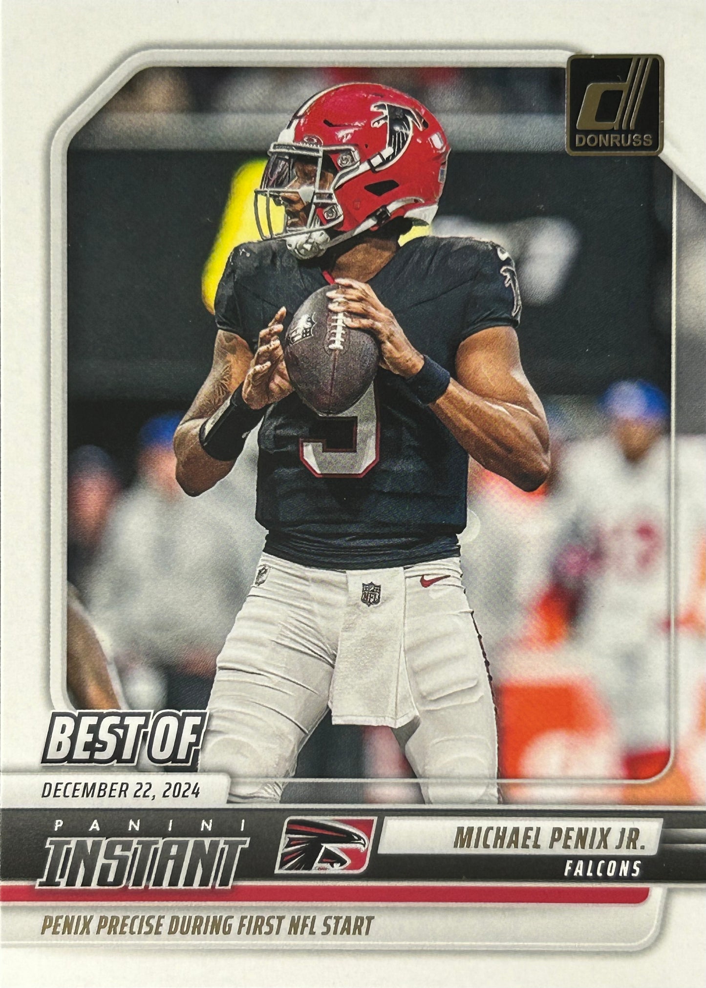 Michael Penix Jr Best Of Panini Instant Donruss Falcons