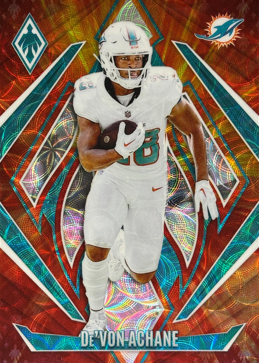 De’Von Achane Phoenix Fire Burst /350 Dolphins