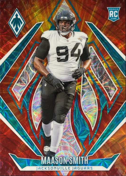 Maason Smith Phoenix Fire Burst /350 Rookie Jaguars