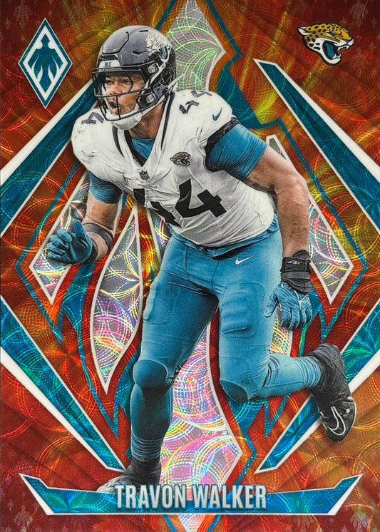 Travon Walker Phoenix Fire Burst /350 Jaguars