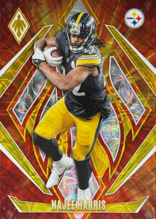 Najee Harris Phoenix Fire Burst /350 Steelers