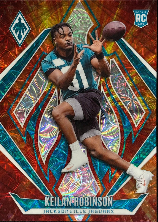 Keilan Robinson Phoenix Fire Burst /350 Rookie Jaguars