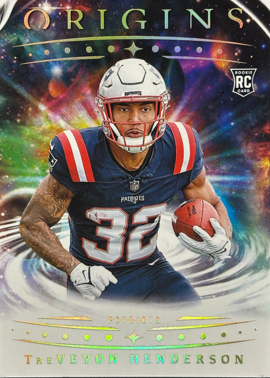 TreVeyon Henderson Origins Rookie Patriots