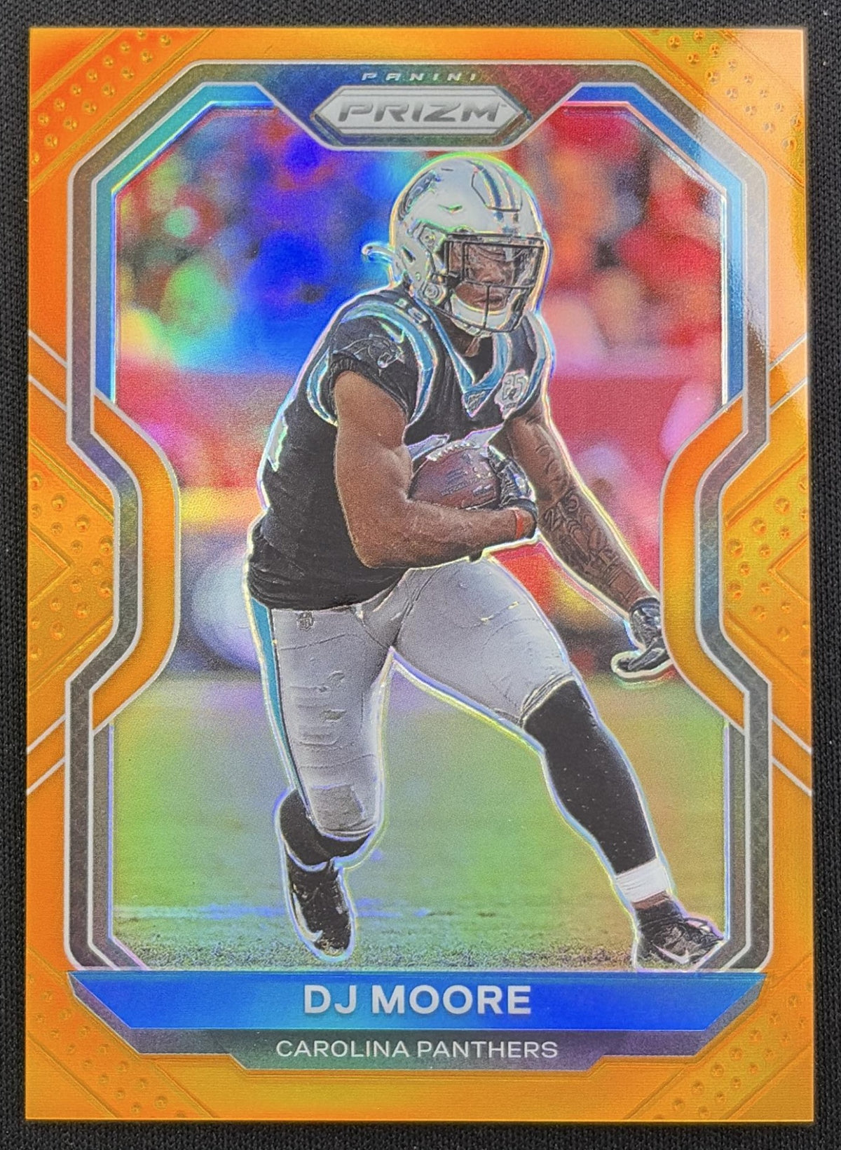 DJ Moore 2020 Panini Prizm Orange /249 Panthers