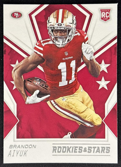 Brandon Aiyuk 2020 Panini Rookies & Stars 49ers Sports Trading Cards
