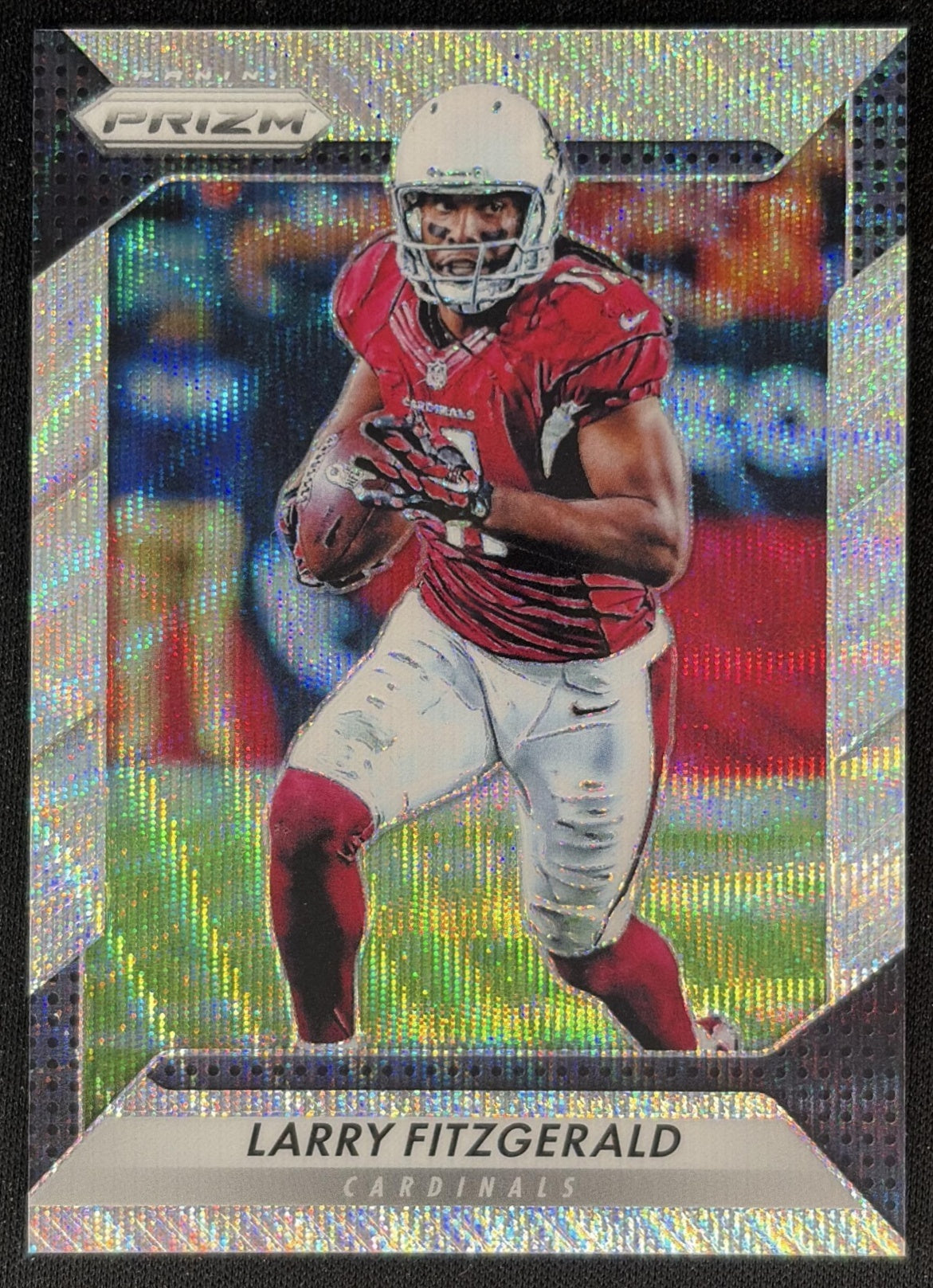 Larry Fitzgerald 2016 Panini Prizm Blue Wave /149 Cardinals