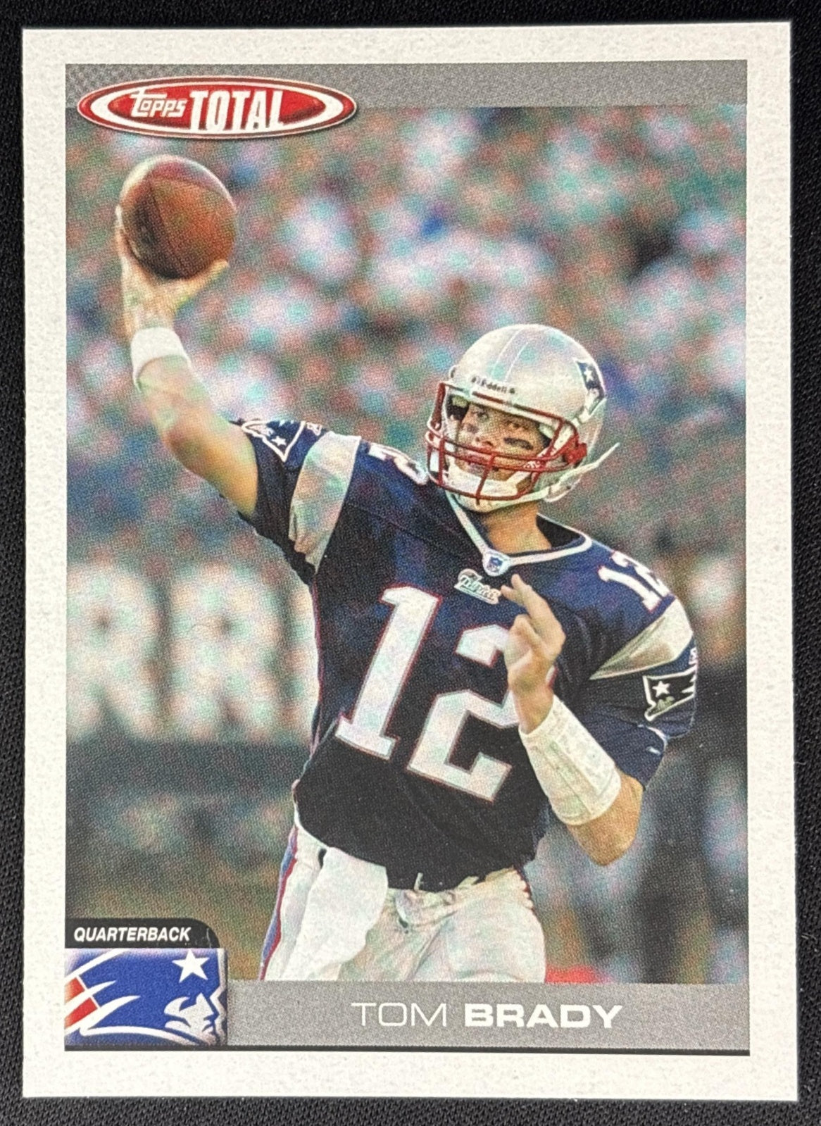 Tom Brady 2004 Topps Total Patriots Sports Trading Cards