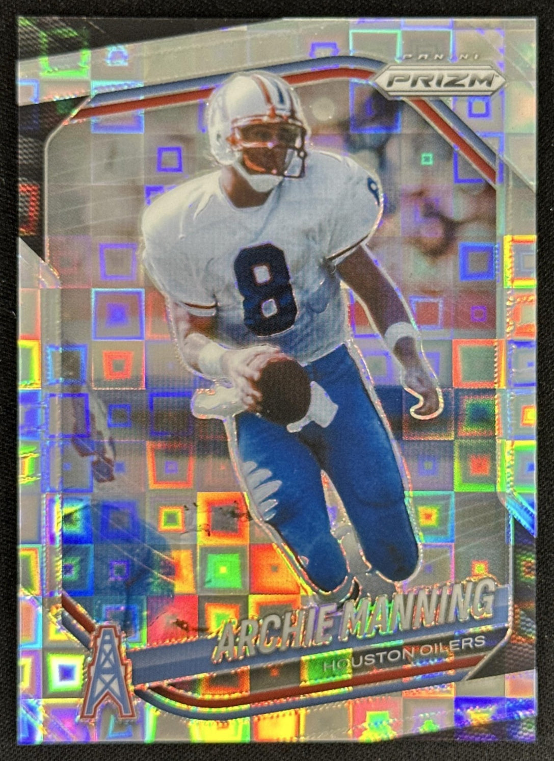 Archie Manning 2025 Panini Prizm Pandora /400 Oilers