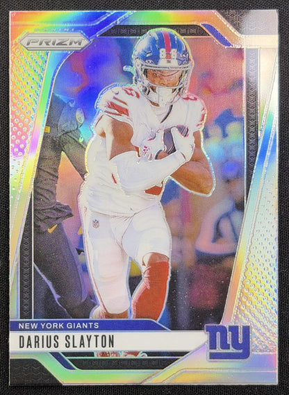 Darius Slayton 2024 Panini Prizm Silver Giants front