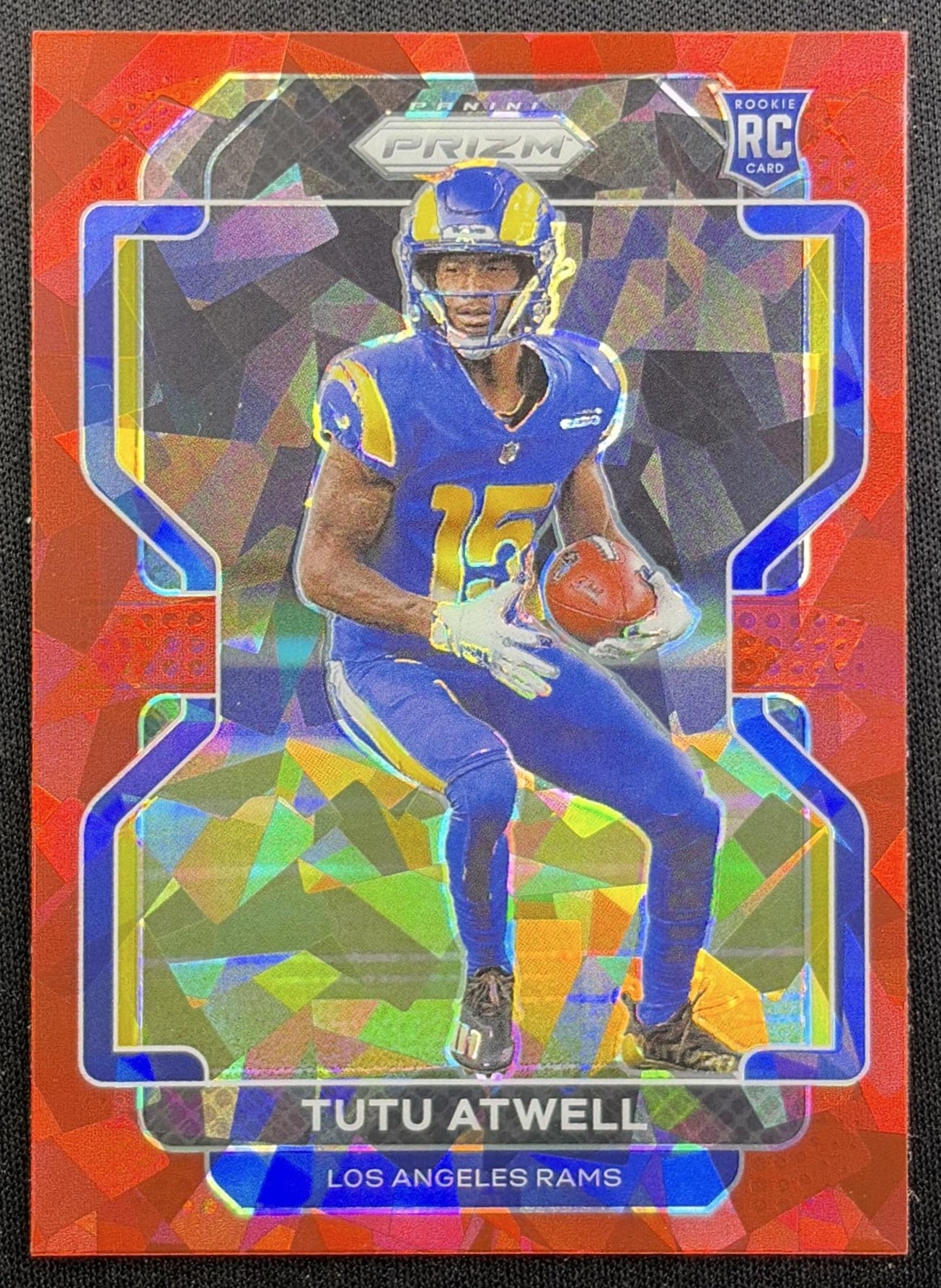 Tutu Atwell 2021 Panini Prizm Red Ice Rams