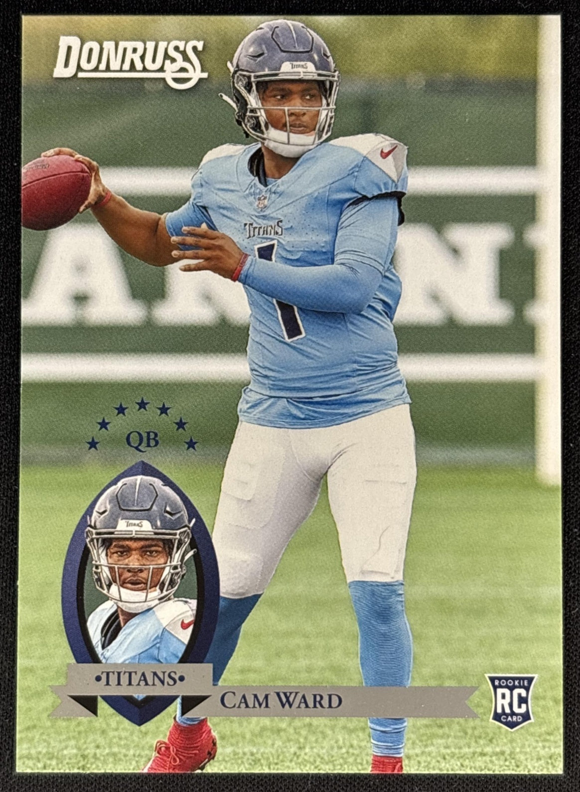 Cam Ward 2025 Panini Donruss Retro 1995 Titans