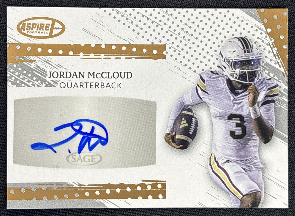 Jordan McCloud 2025 SAGE Aspire Auto Red