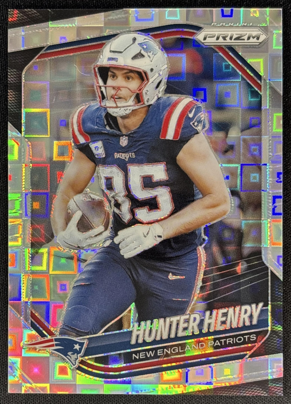 Hunter Henry 2025 Panini Prizm Pandora /400 Patriots front