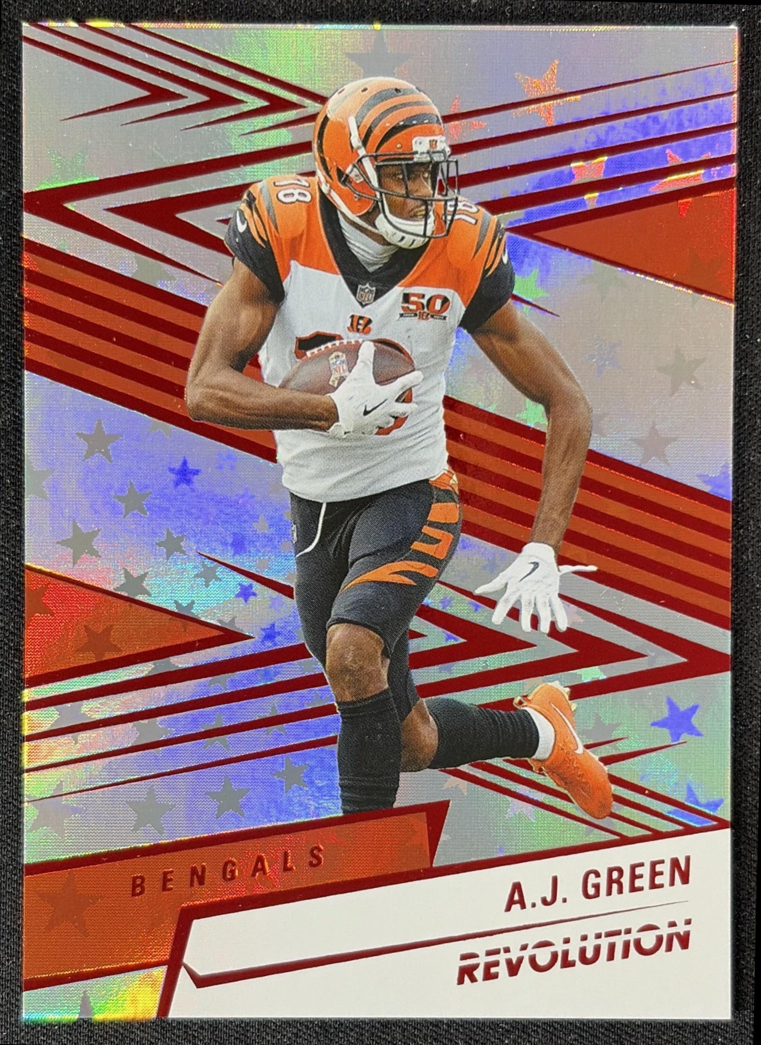 A.J. Green 2025 Panini Revolution Red Astro Bengals