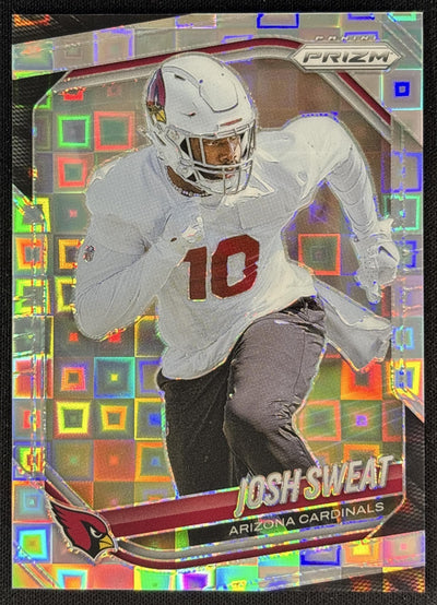Josh Sweat 2025 Panini Prizm Pandora /400 Cardinals Sports Trading Cards