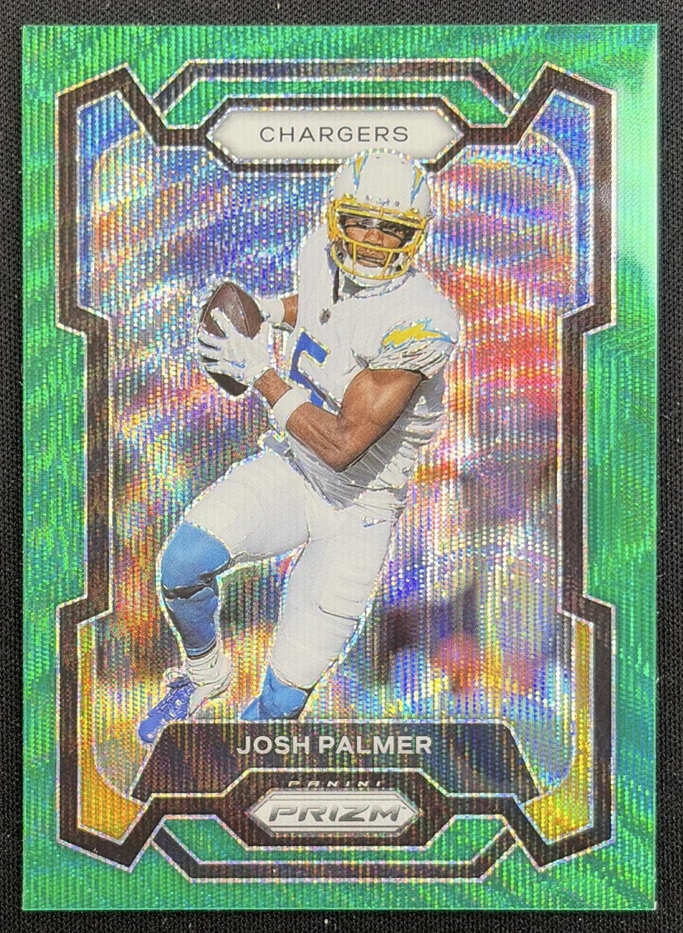 Josh Palmer 2023 Panini Prizm Green Wave Chargers