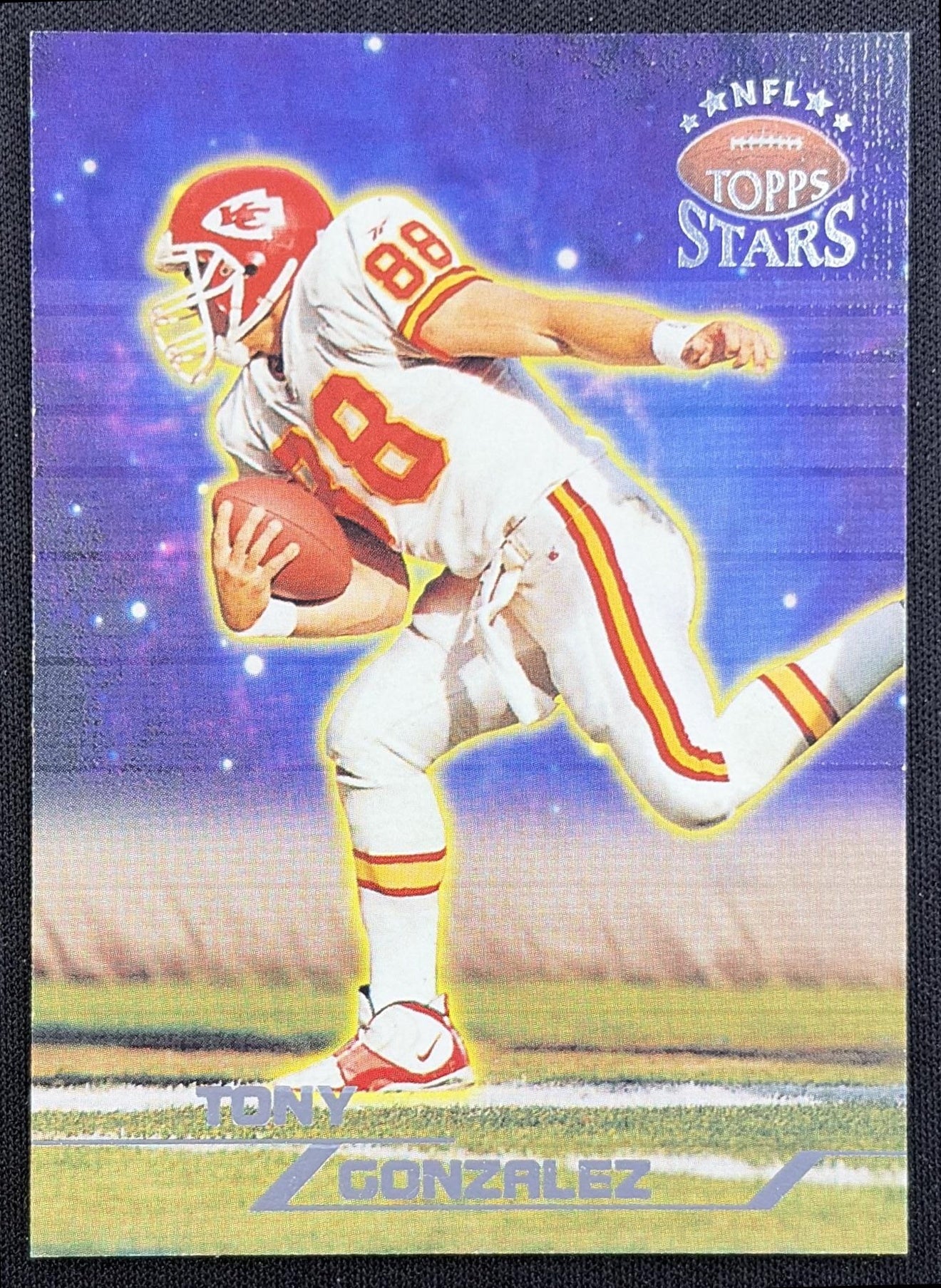 Tony Gonzalez 1998 Topps Stars Silver Star /3999 Chiefs