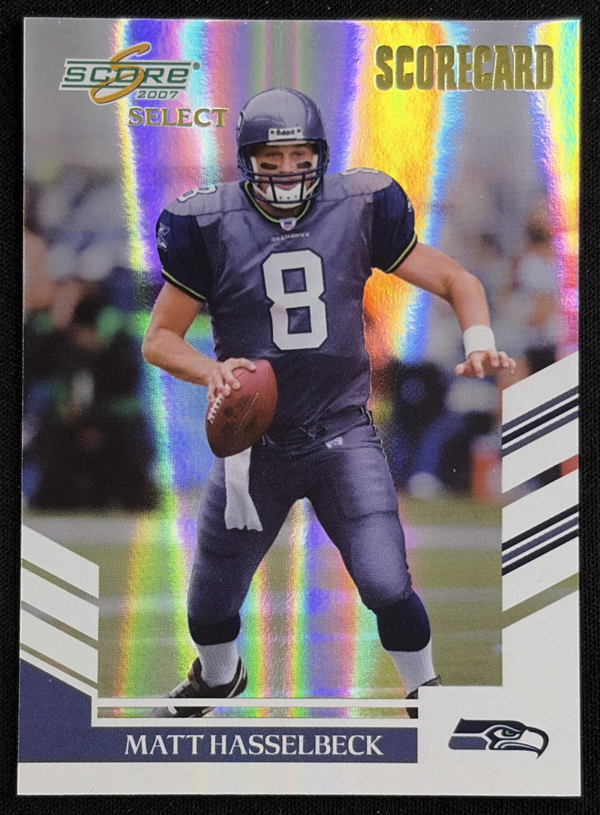 Matt Hasselbeck 2007 Score Select Scorecard /100 Seahawks