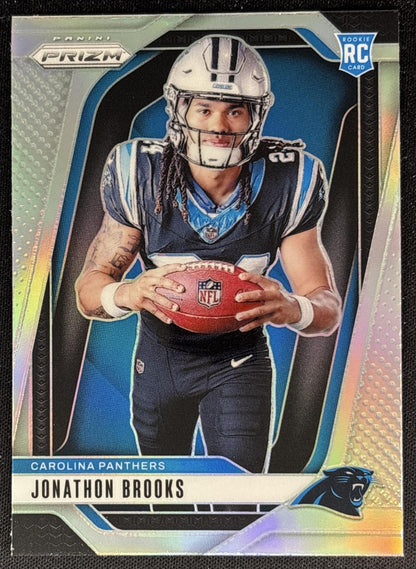 Jonathon Brooks 2024 Panini Prizm Rookie Variations