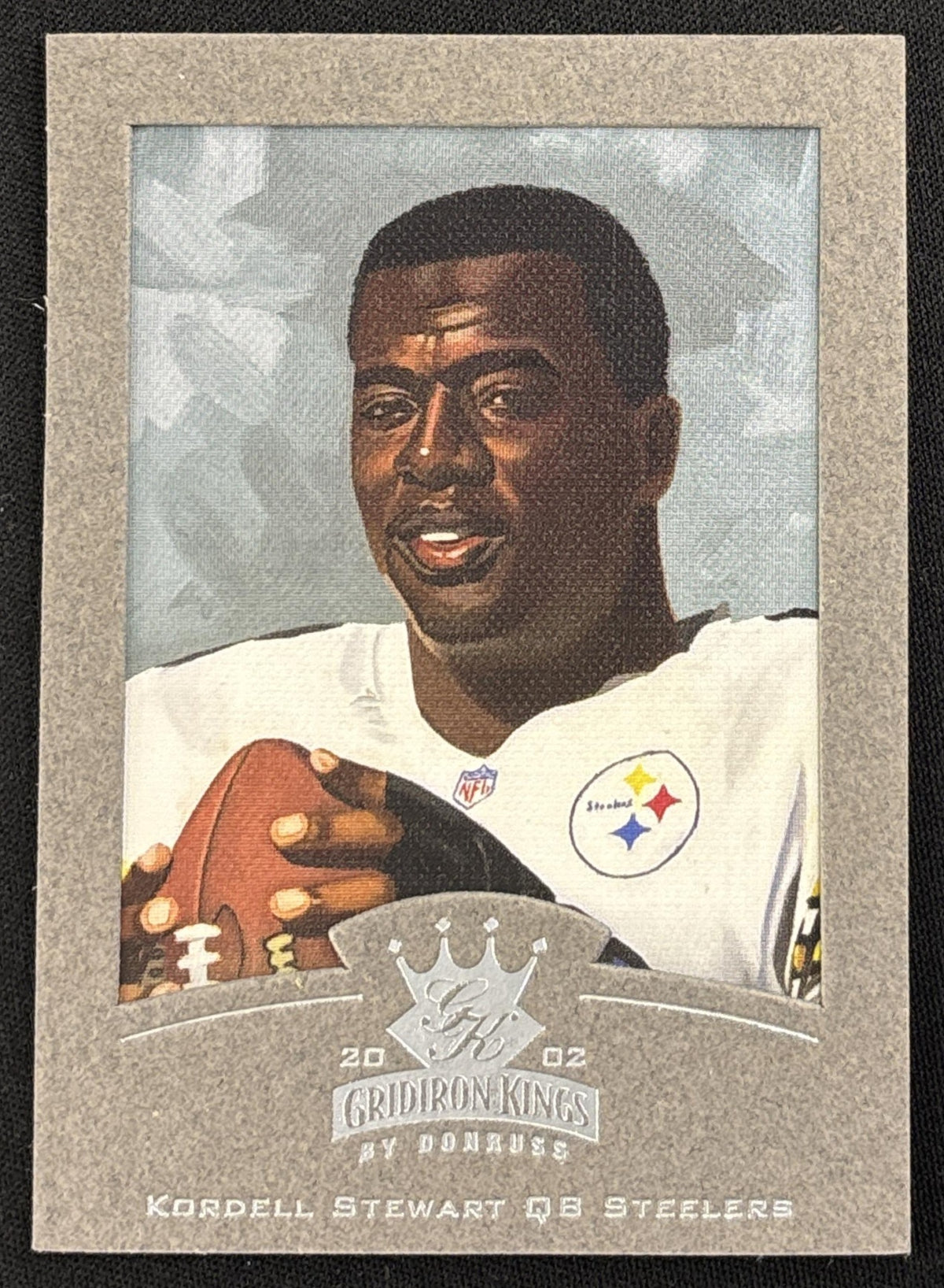 Kordell Stewart 2002 Donruss Gridiron Kings Silver /400 Steelers