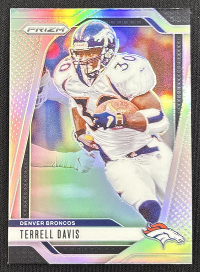Terrell Davis 2024 Panini Prizm Silver Broncos Sports Trading Card