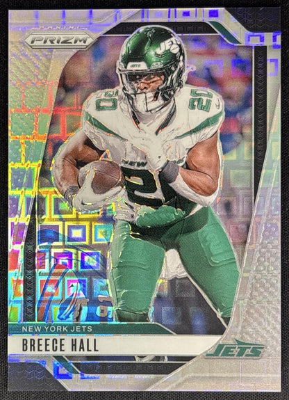 Breece Hall 2024 Panini Prizm Pandora /400 Jets front
