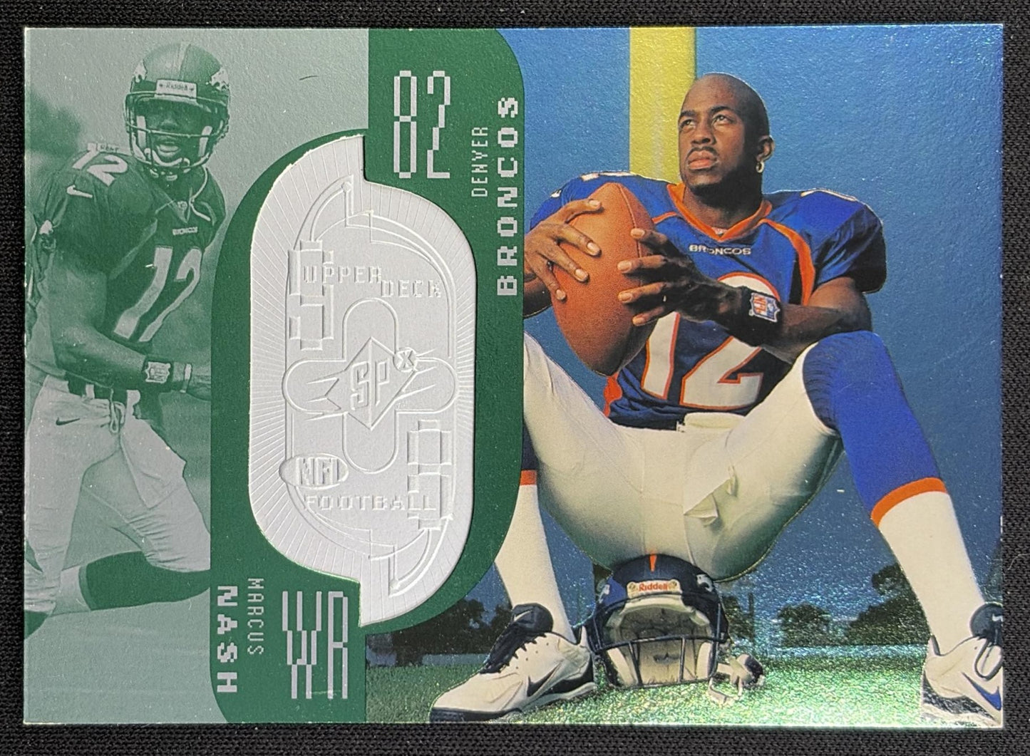 Marcus Nash 1998 SPx Finite /10100 Broncos