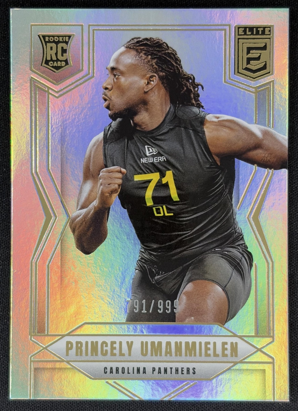 Princely Umanmielen 2025 Panini Donruss Elite Rookies /999 Panthers