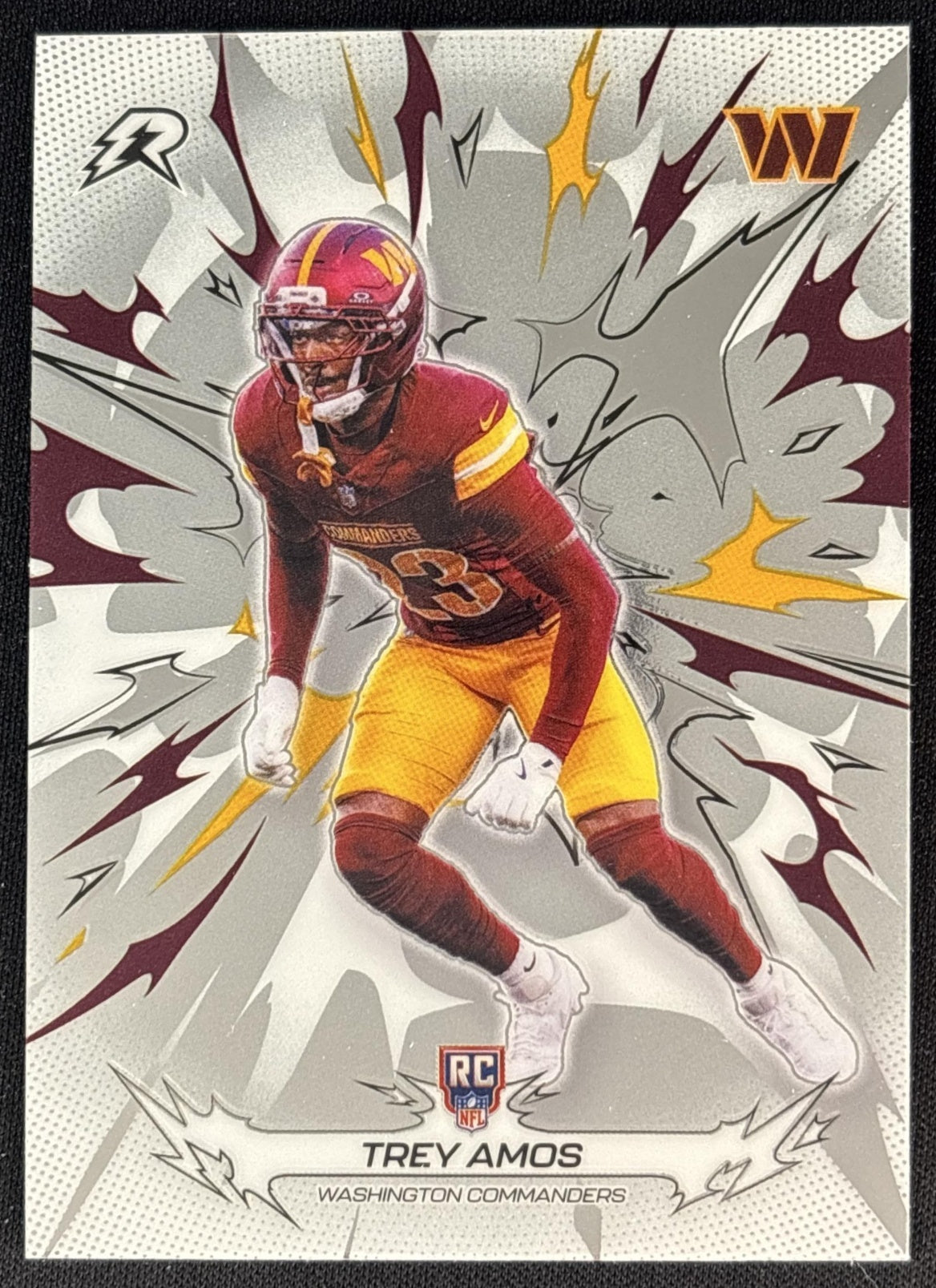 Trey Amos 2025 Topps Resurgence Commanders Sports Trading Cards