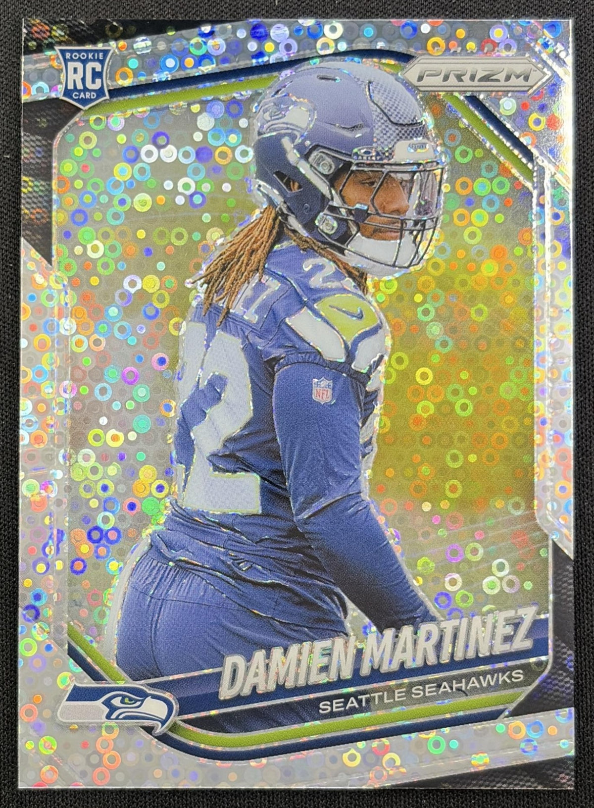 Damien Martinez 2025 Panini Prizm No Huddle Seahawks