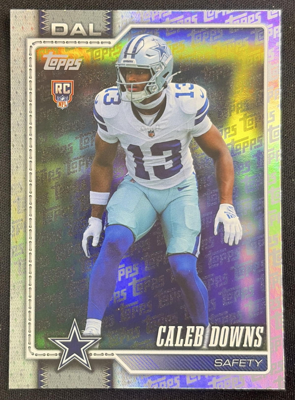 Caleb Downs 2026 Topps Fanatics Foil Cowboys Sports Trading Card