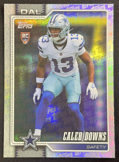 Caleb Downs 2026 Topps Fanatics Foil Cowboys Sports Trading Card