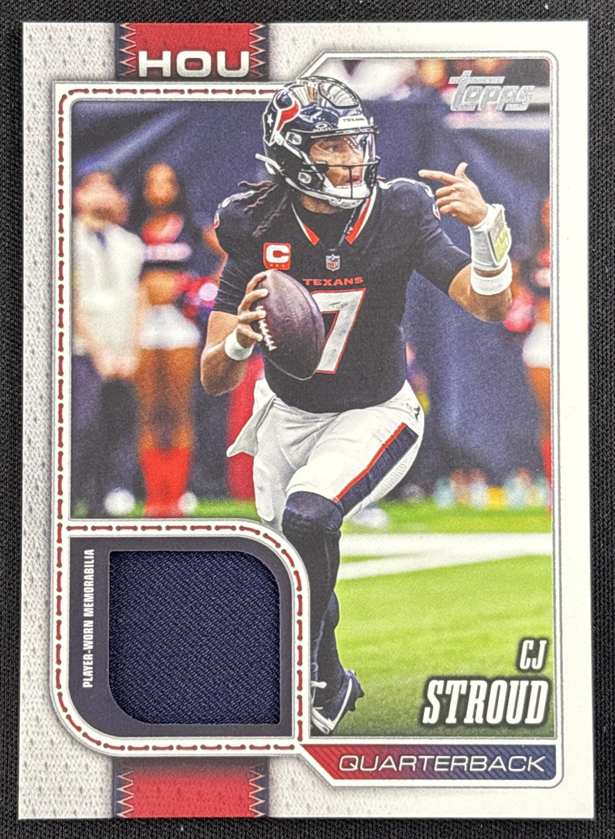 CJ Stroud 2026 Topps Real One Relic Texans
