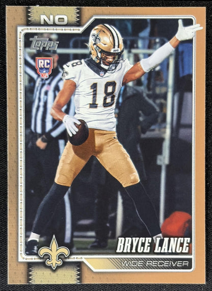 Bryce Lance 2026 Topps Gold /2026 Saints