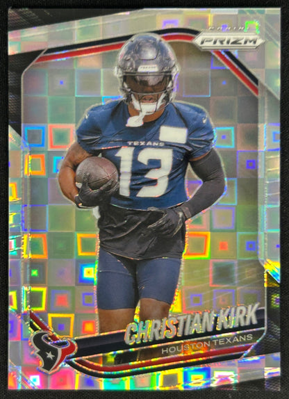 Christian Kirk 2025 Panini Prizm Pandora /400 Texans Sports Trading Cards