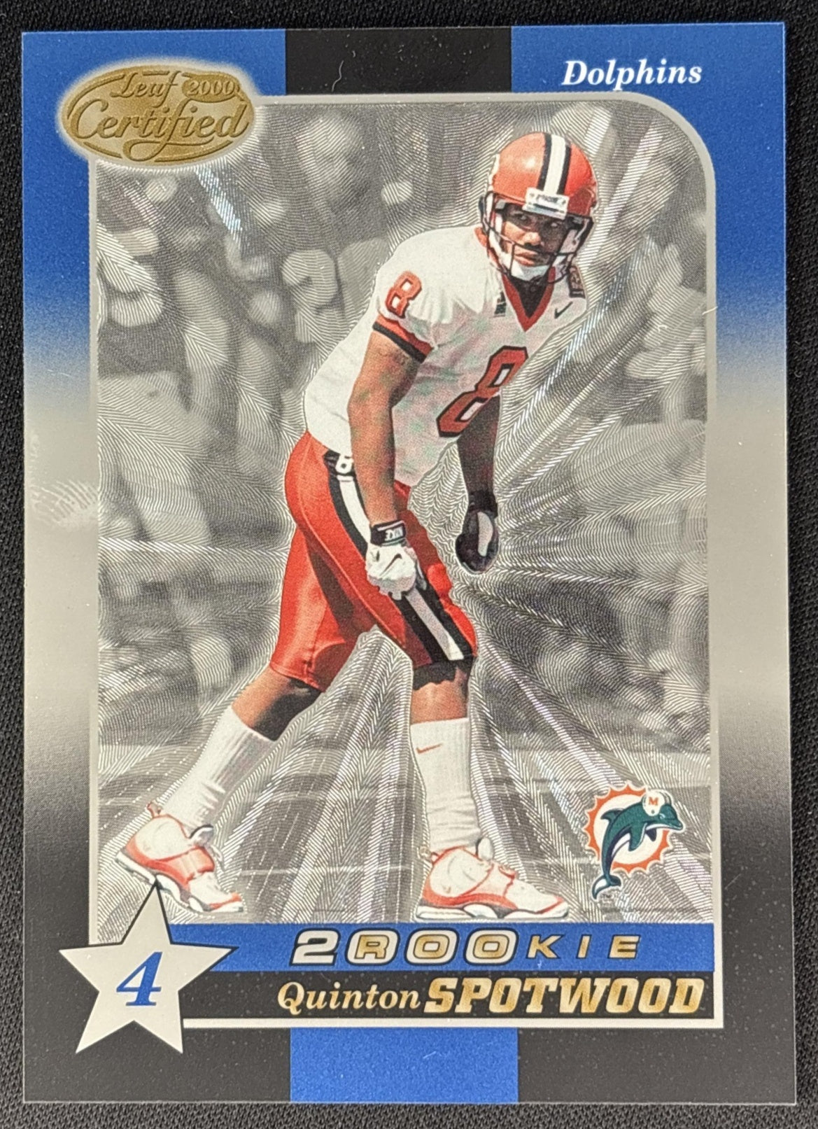Quinton Spotwood 2000 Leaf Certified /1500 Sports Trading Cards