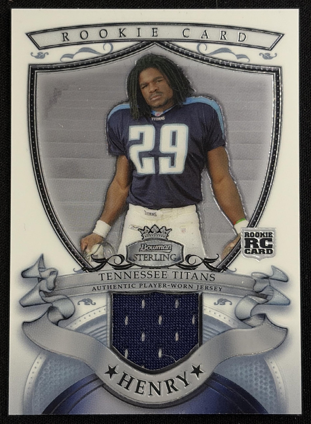 Chris Henry 2007 Bowman Sterling Titans Sports Trading Card
