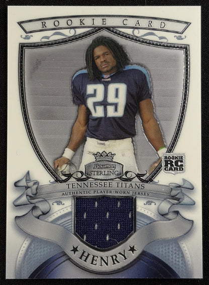 Chris Henry 2007 Bowman Sterling Titans Sports Trading Card