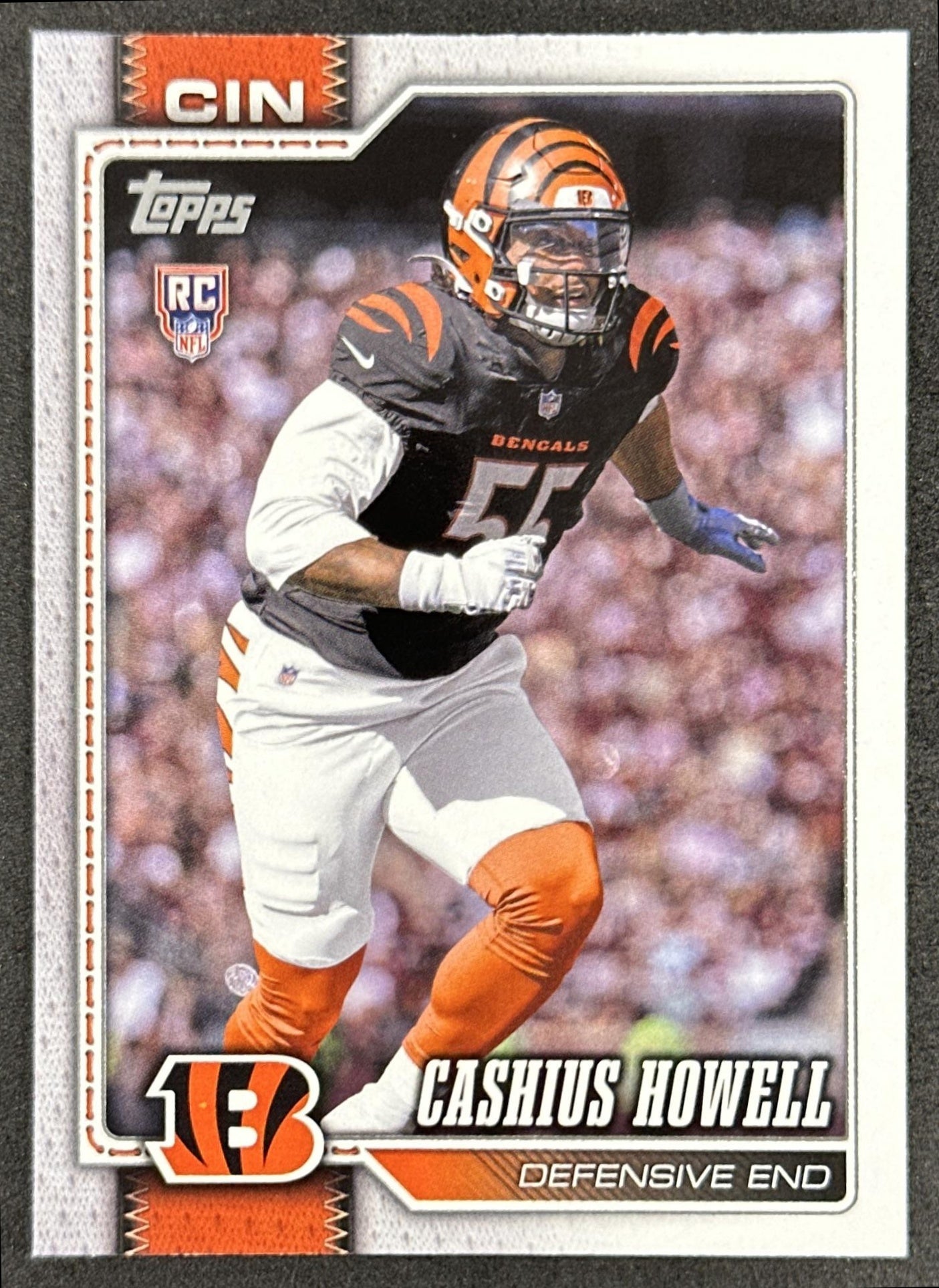 Cashius Howell 2026 Topps Flagship Rookie Bengals Sports Trading Cards