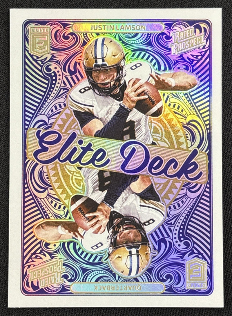 Justin Lamson 2026 Panini Donruss Elite Deck
