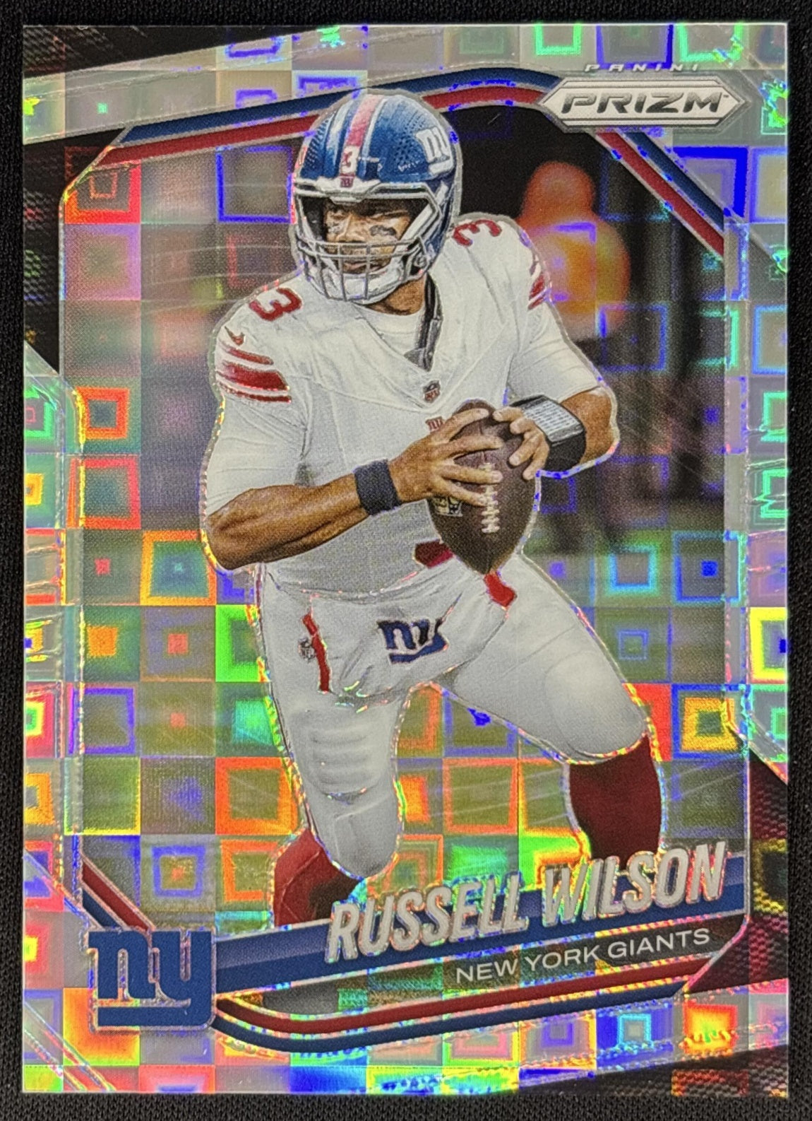 Russell Wilson 2025 Panini Prizm Pandora /400 Giants Sports Trading Cards