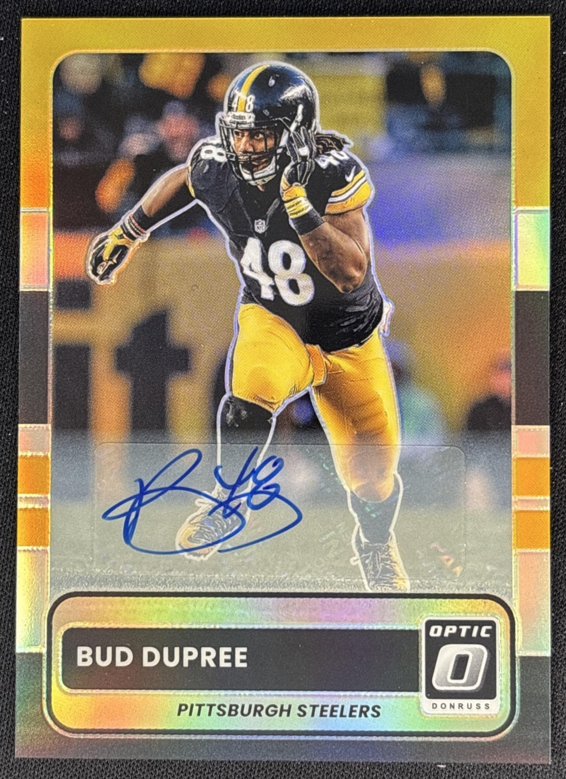 Bud Dupree 2025 Panini Donruss Optic 2015 Retro Auto Steelers