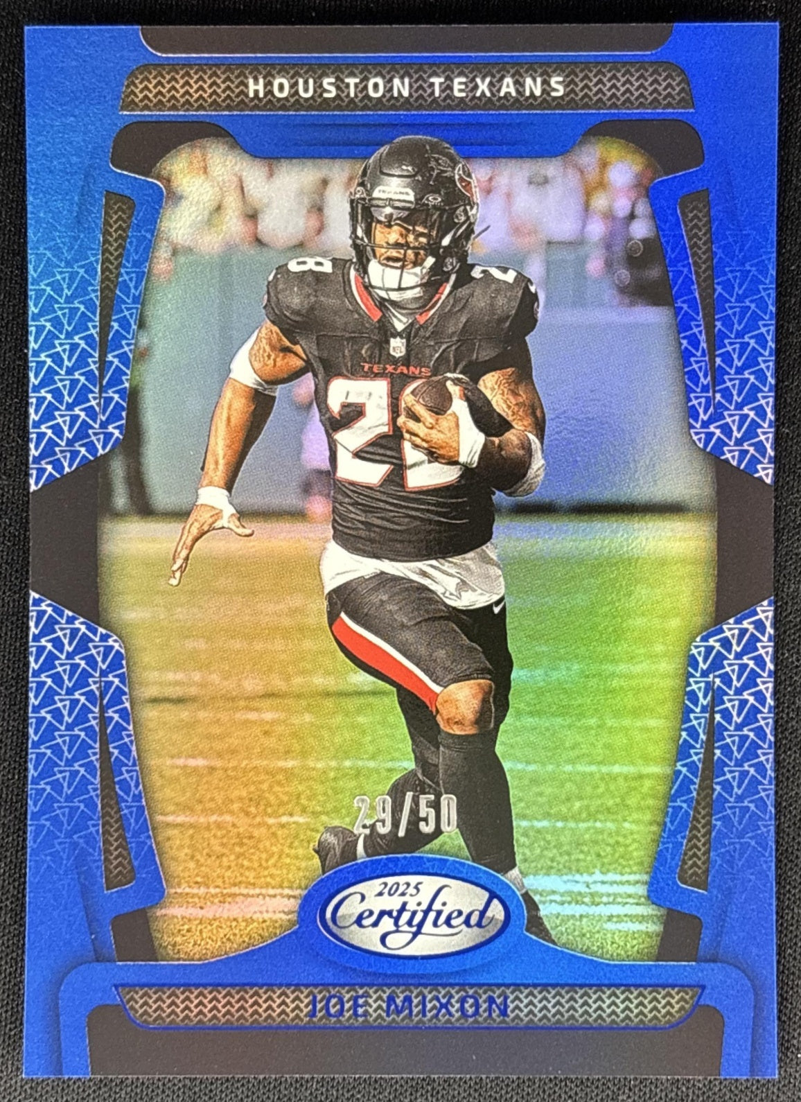Joe Mixon 2023 Panini Certified Teal Mirror /50 Bengals Sports Trading Cards