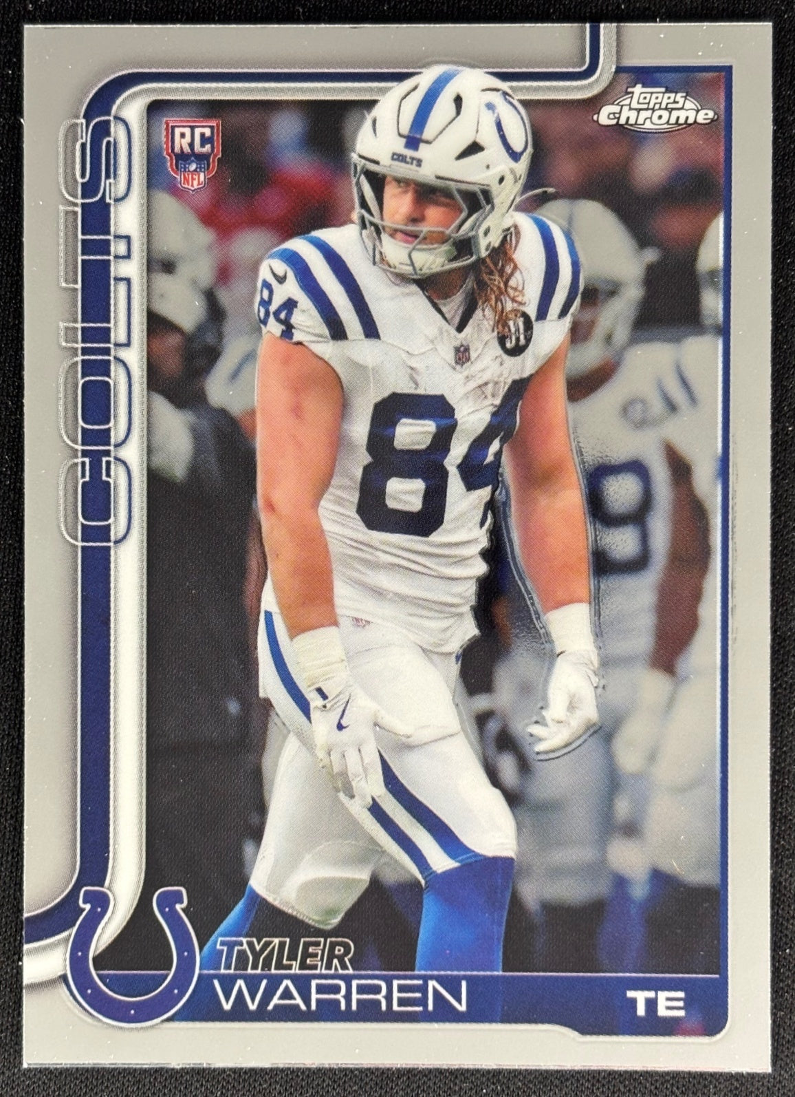 Tyler Warren 2025 Topps Chrome Rookie Colts Sports Trading Cards