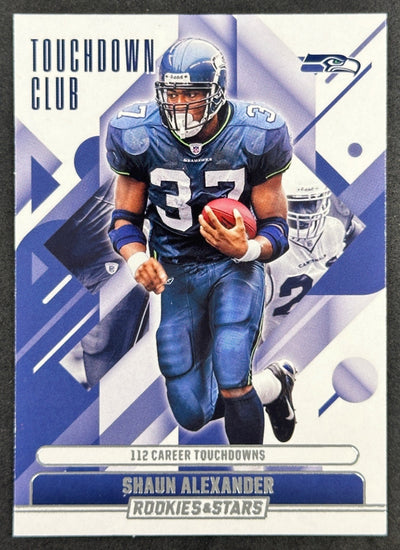 Shaun Alexander 2025 Panini Rookies & Stars Touchdown Club Seahawks Default Title Sports Trading Card